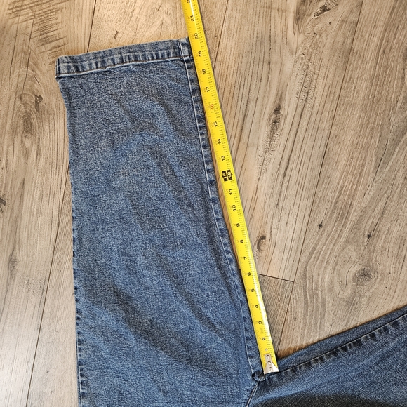 Ralph Lauren Classic Blue Denim Jeans Woman Size 14 - Picture 5 of 9